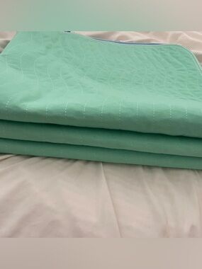 3 Medline Reusable quilted Underpads, 35” x 32” each waterproof
